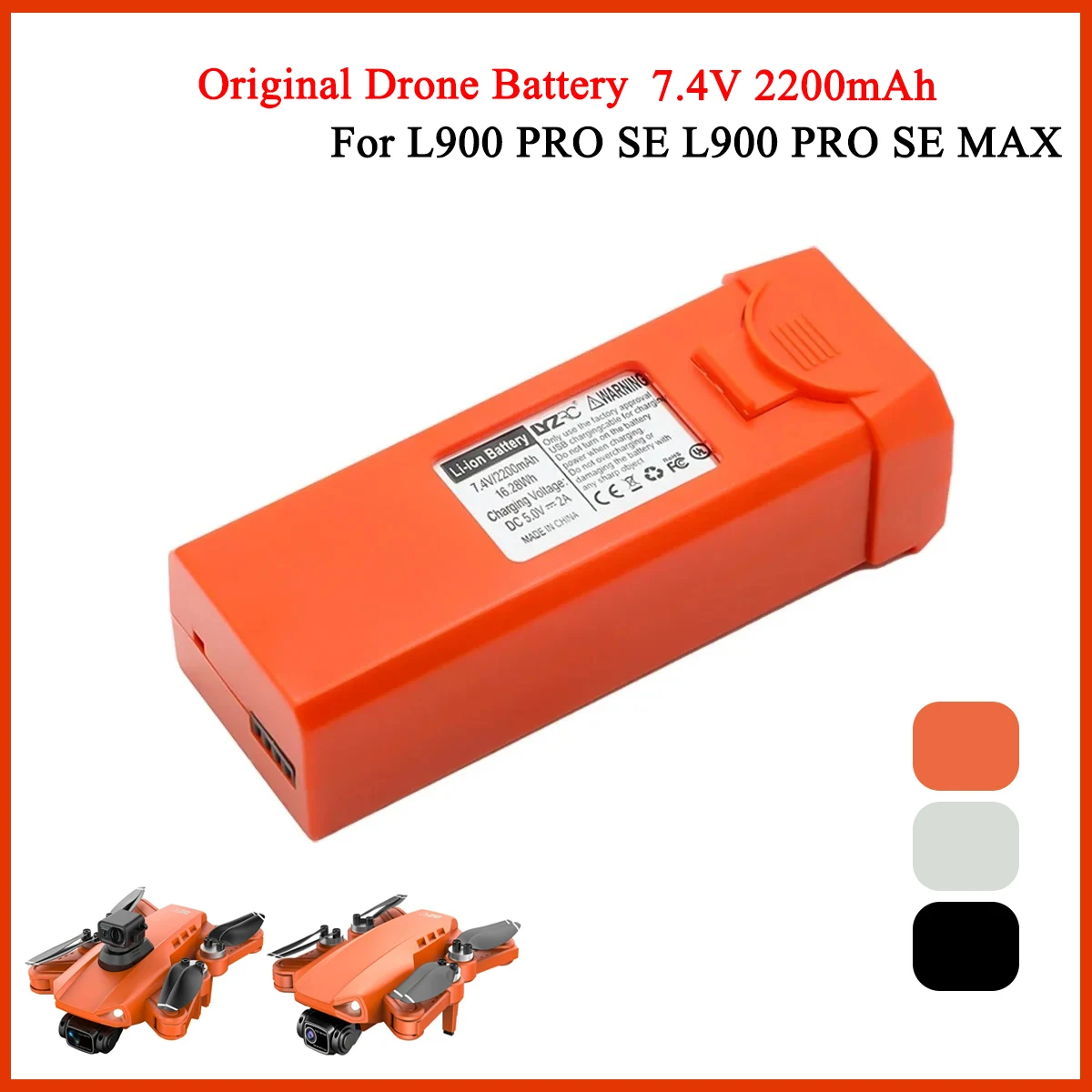 Jjrc Drone X12 - Batterij L900 Pro Se Max Drone