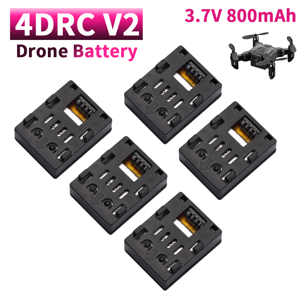 Rc Helicopter Mini - Originele 3.7V 4D-V2 RC Drone Batterij