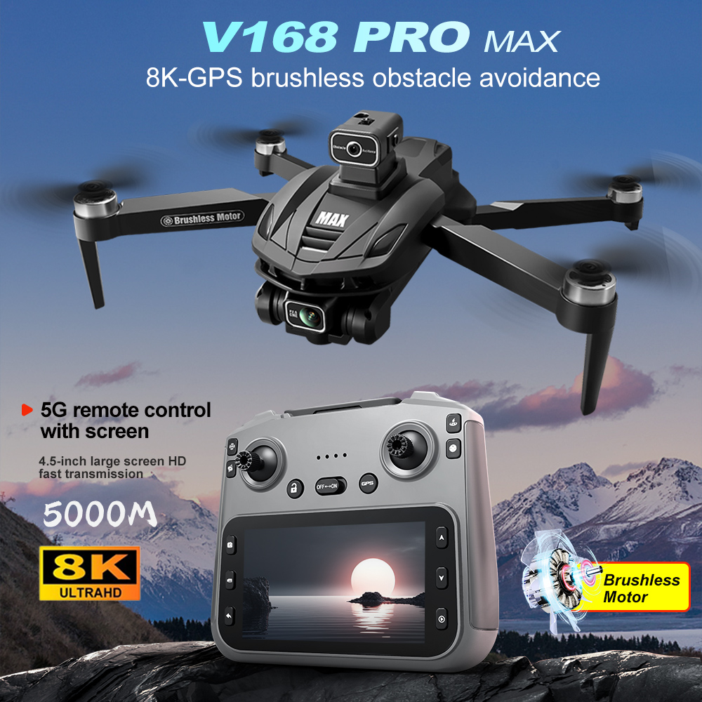 Rc Helicopter Charger - V168 PRO Max GPS Drone 8K