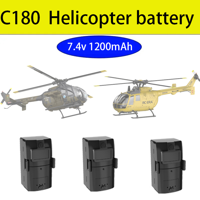 Rc Helicopter Coaxial - RC ERA C180 Helikopter Batterij 7.4V