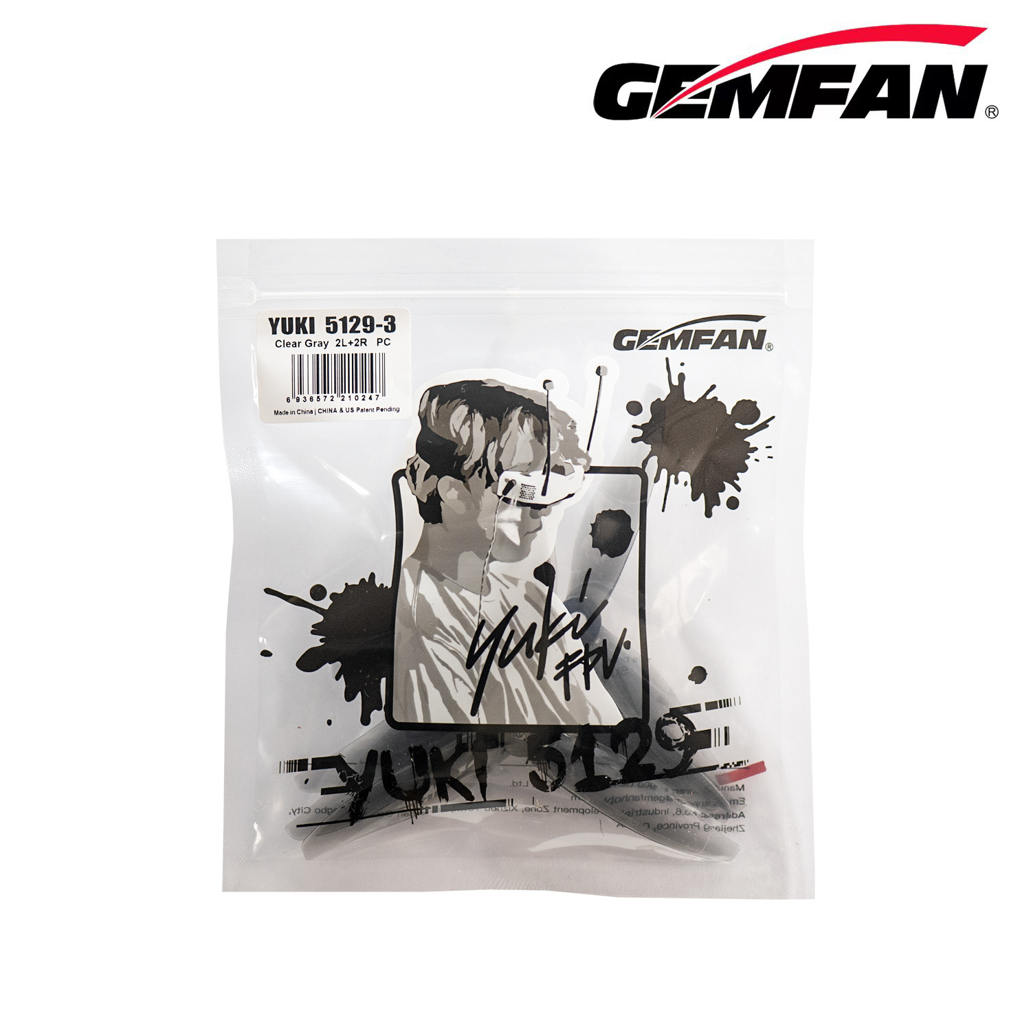 Rc Helicopter Motor - Gemfan 5129 5 inch 3 Blade/tri-blade