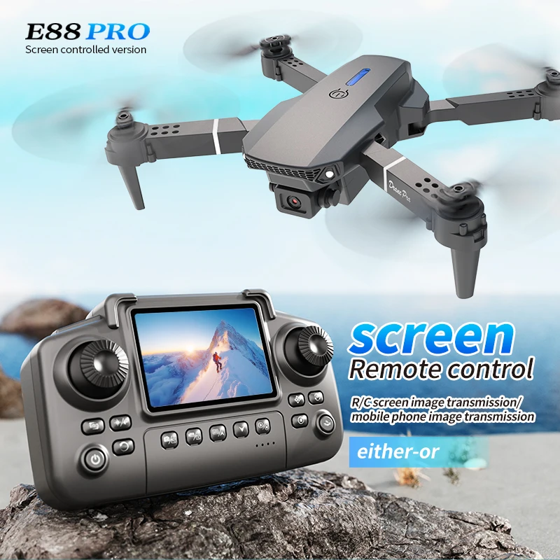 Professionele E88 PRO Drone me - Rc Helicopter Case recensie en prijs