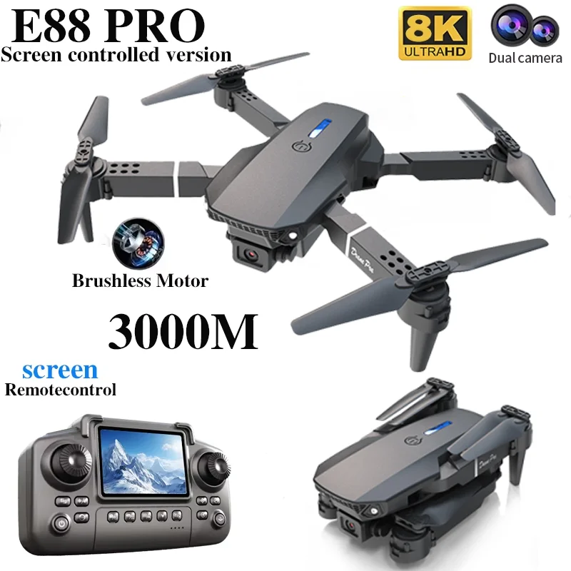 Professionele E88 PRO Drone me - Rc Helicopter Case recensie en prijs