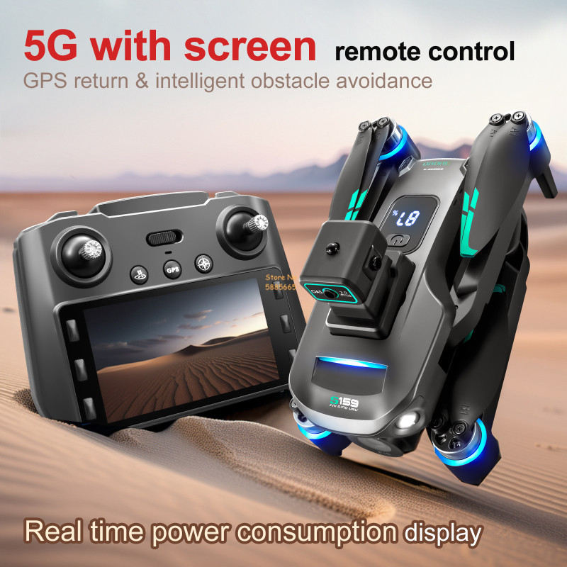 8K Dual Camera 5G WIFI FPV Afs - Rc Helicopter Case recensie en prijs