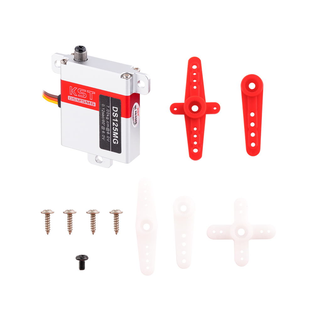 KST DS125MG 6V 10mm Hoog Koppe - Rc Helicopter Battery recensie en prijs