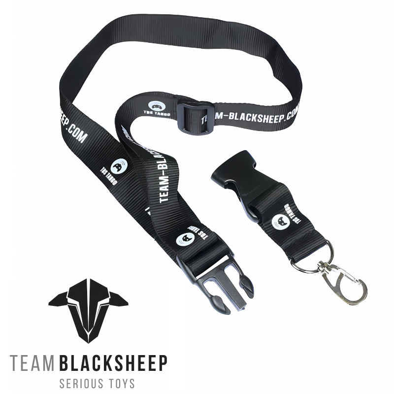 TBS Zender Lanyard TEAM BLACKS - Rc Helicopter Parts recensie en prijs