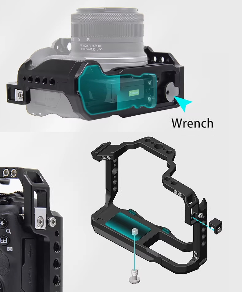 R50 Camera Cage voor Canon EOS - Canon Camera Eos R50 recensie en prijs